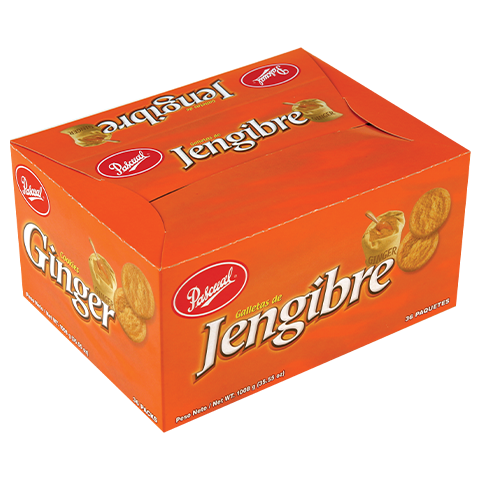 Galleta de Jengibre Pascual EXH 36x28g